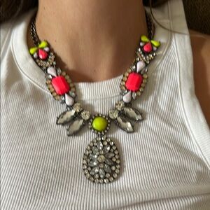 Elegant Multicolor Statement Necklace
